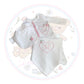 Pink Heart Personalised Set