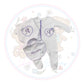 Lilac Heart Personalised Set