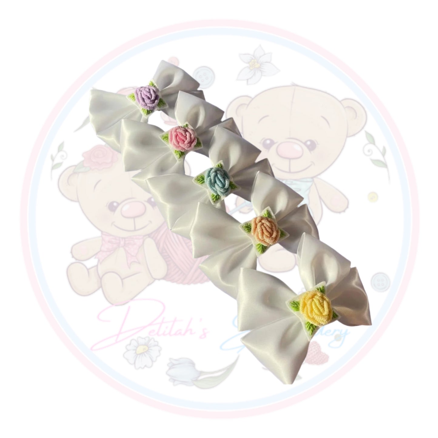 Single Rose Bow