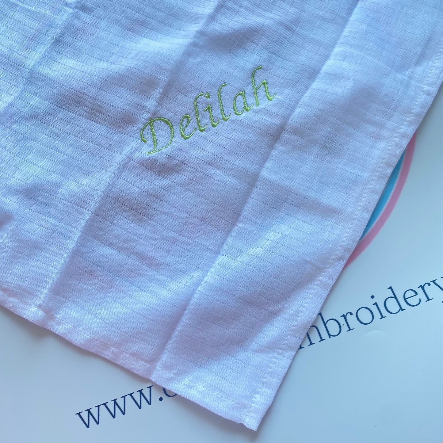 Personalised Muslin