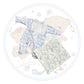 Baby Blue Set Safari Collection