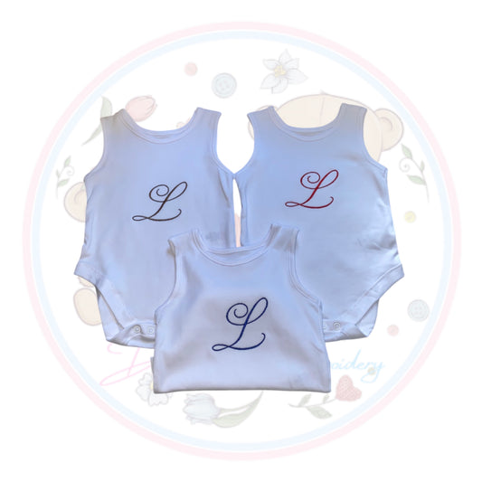 Set Of 3 Baby Vest