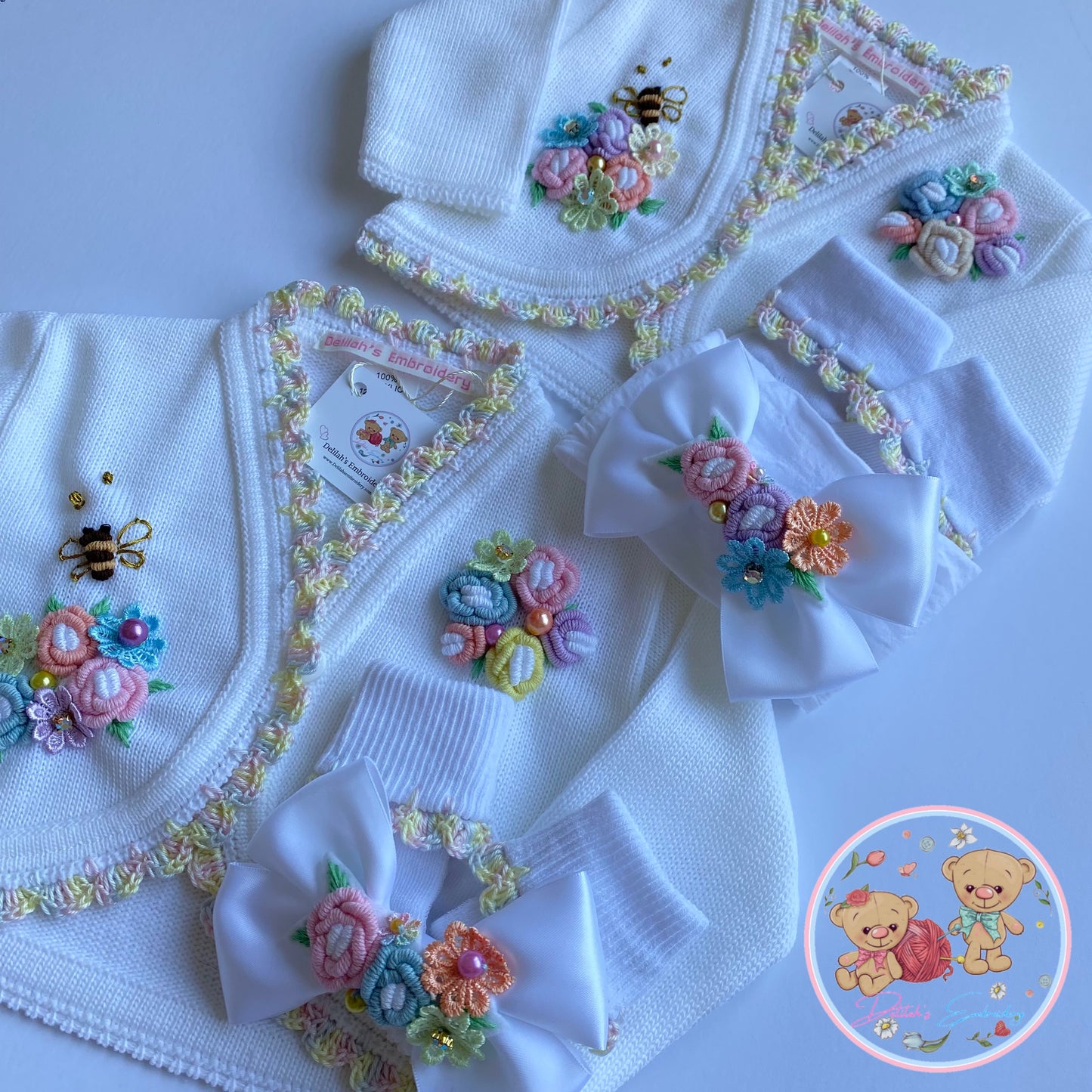 Pastel Cardigan set