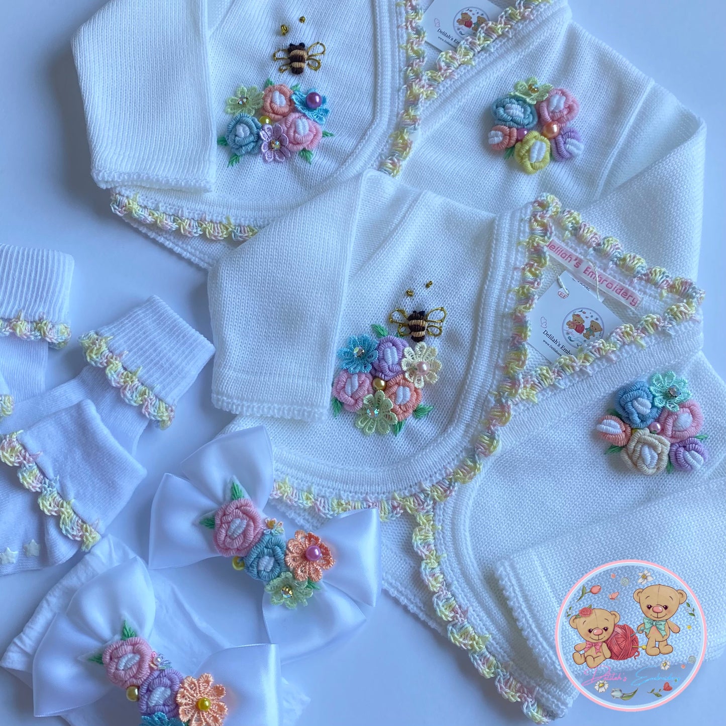 Pastel Cardigan set