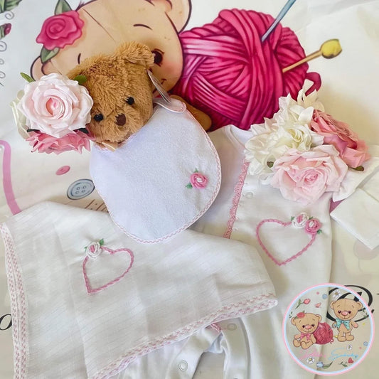 Baby Pink Hospital set - Newborn